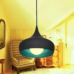 مصباح معلق صغير بتصميم وعاء عصري معاصر على شكل وعاء عتيق