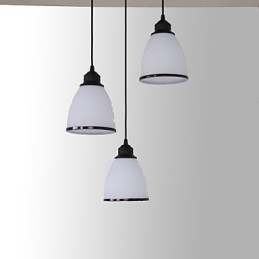 مصباح معلق معدني صغير بتصميم ريترو
