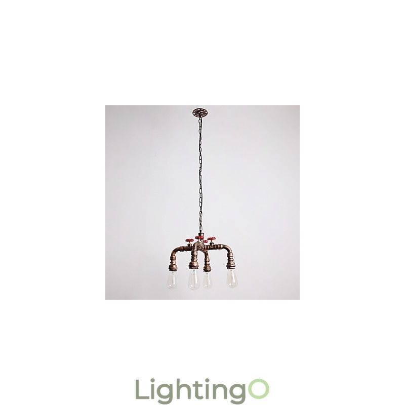 قلادة لوحة ريترو 4Light من أنبوب الماء