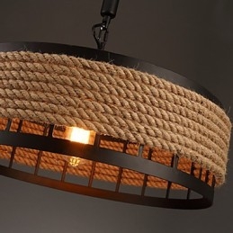 ثريا معدنية معلقة من تصميم 2 Light Country Designers Others