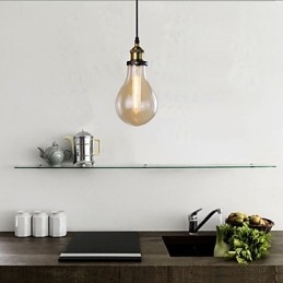 مصابيح معلقة ريفية من طراز Vintage Retro Metal