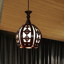 مصباح إضاءة مقهى إبداعي عتيق