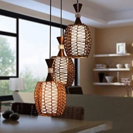 مصباح إضاءة كلاسيكي متعاقد عليه من Cany Art Weaving