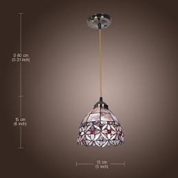 مصباح معلق صغير على شكل وعاء