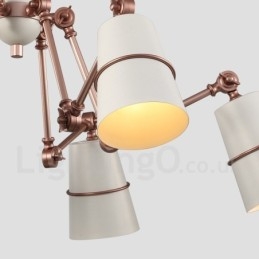 مصباح ثريا بستة مصابيح بتصميم عصري حديث