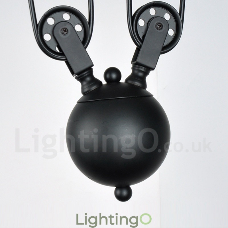 مصباح معلق معدني عتيق من طراز Country Light مكون من 2 ضوء