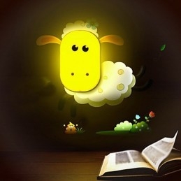 مصباح حائط للأطفال صغير الحجم مزود بخاصية التحكم الذكي في الإضاءة من Creative Spirit