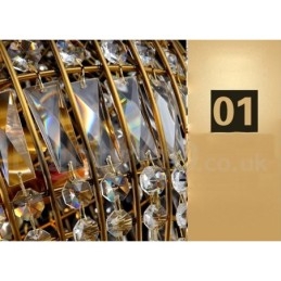 مصابيح السقف المعلقة من Globe Modern K9 Crystal، مصابيح الثريا الداخلية، تركيبات الإضاءة
