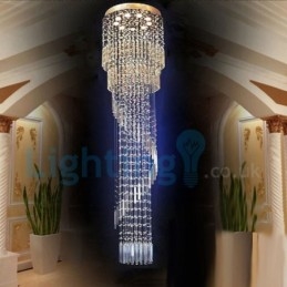 ثريا عصرية حديثة معلّقة على شكل قطرة مطر من الكريستال