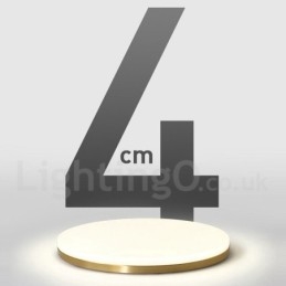 مصابيح سقف دائرية رفيعة للغاية من النحاس قابلة للتعتيم على الطراز الاسكندنافي الحديث المعاصر مع غطاء من الأكريليك ويمكن استخدامها أيضًا كإضاءة حائط
