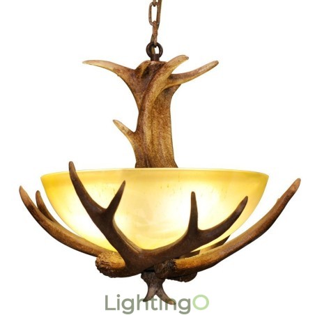 مصباح معلق عتيق بتصميم فني ريفي من نوع One Light مع غطاء زجاجي مصباح معلق عتيق بتصميم فني ريفي من نوع One Light مع غطاء زجاجي