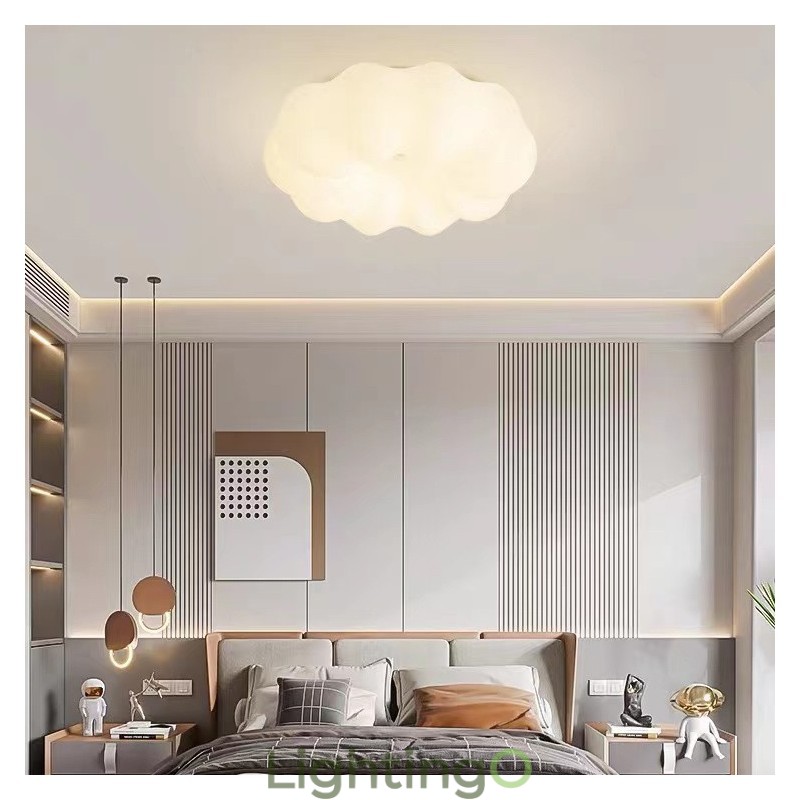 مصباح سقف قابل للتعتيم بتصميم قرع نورديك الإبداعي للشرفة