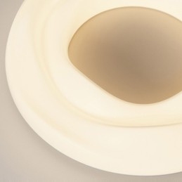 مصباح سقف دائري حديث قابل للتعتيم، تركيب داخلي، إضاءة داخلية