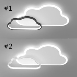 مصباح سقف حديث بتصميم سحابة إبداعية