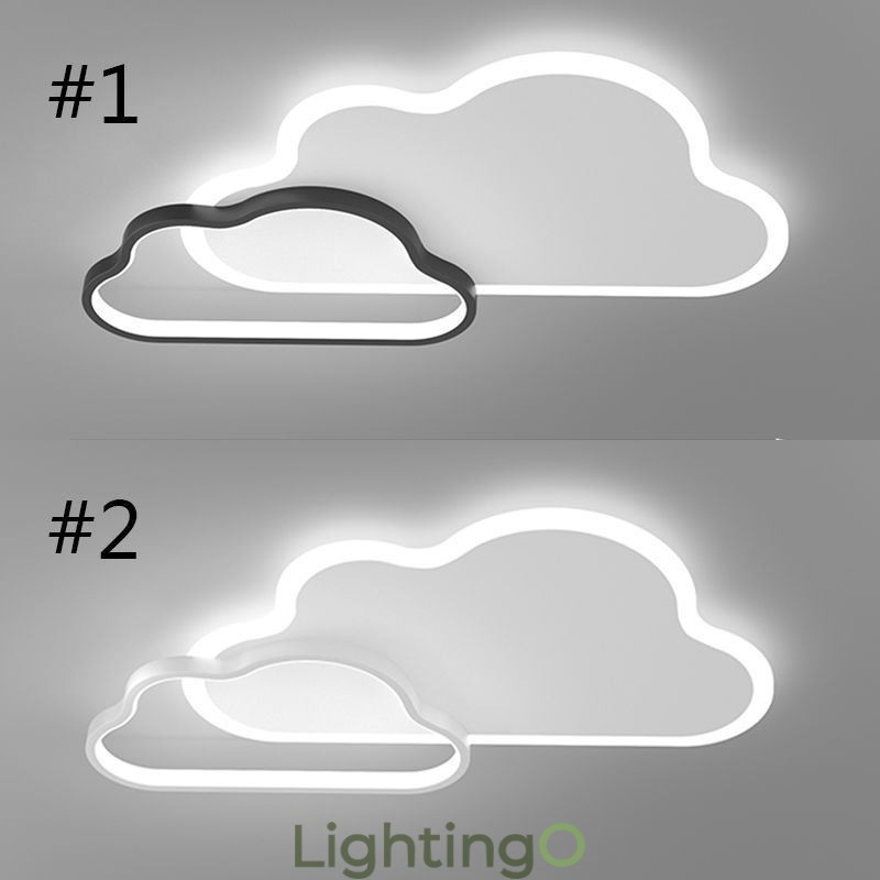 مصباح سقف حديث بتصميم سحابة إبداعية