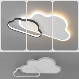 مصباح سقف حديث بتصميم سحابة إبداعية