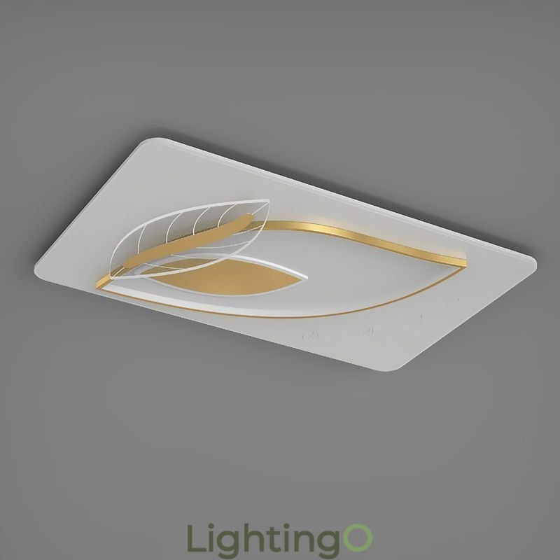 مصباح سقف فاخر بتصميم أوراق إبداعية