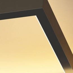 مصباح سقف حديث مربع الشكل مصنوع من الأكريليك، مثبت على السقف