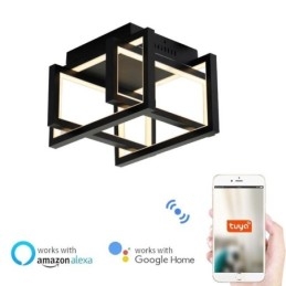 مصباح سقف ذكي مزود بخاصية WiFi ومثبت على السقف