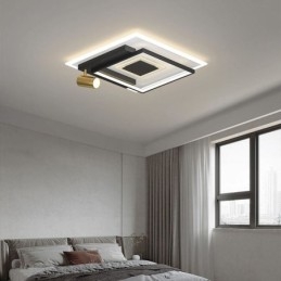 مصباح سقف هندسي من الأكريليك مثبت على الحائط