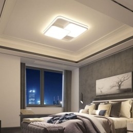 مصباح سقف هندسي حديث مثبت على الحائط من الأكريليك