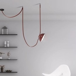 مصباح حزام معلق على شكل حزام على الطراز الأوروبي البسيط من Wabi Sabi
