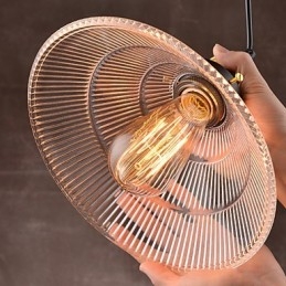 ثريا صغيرة الحجم بتصميم عصري حديث معدني