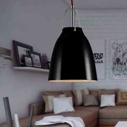 ثريا صغيرة الحجم بتصميم عصري معدني
