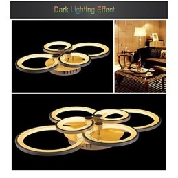 مصباح سقف معلق من الأكريليك بتصميم أنيق