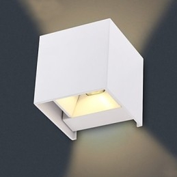 شمعدانات حائط 6 وات بتصميم عصري معدني
