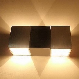 مصابيح حائط صغيرة الحجم بتصميم عصري معدني