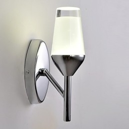 مصابيح حائطية عصرية معدنية على شكل كأس نبيذ