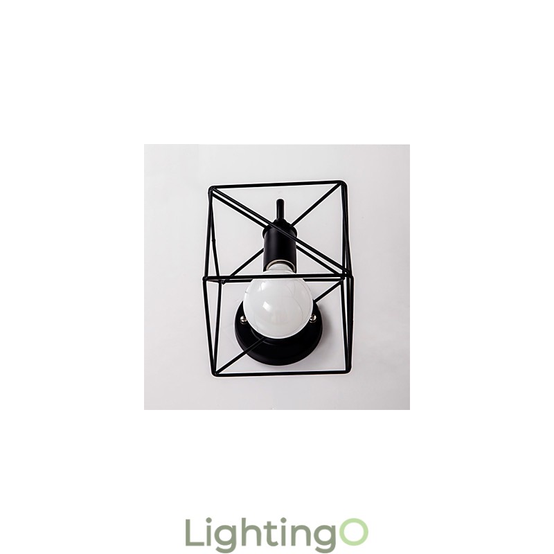 مصابيح حائط أمريكية الصنع بتصميم عتيق من Lron Loft Aisle Lamps للشرفة