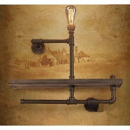 شمعدانات حائط صغيرة بتصميم ريفي معدني