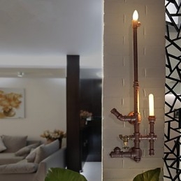 شمعدانات حائط صغيرة بتصميم ريفي معدني