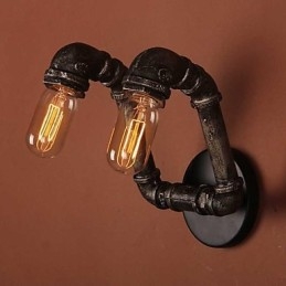 شمعدانات حائط صغيرة بتصميم ريفي معدني