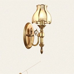 شمعدانات حائط صغيرة بتصميم كلاسيكي تقليدي معدني