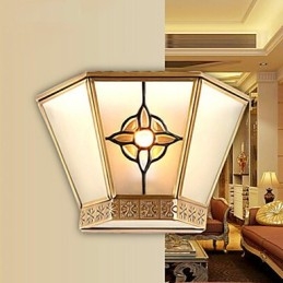 شمعدانات حائط صغيرة بتصميم كلاسيكي تقليدي معدني