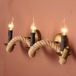 شمعدانات حائط صغيرة بتصميم ريفي معدني