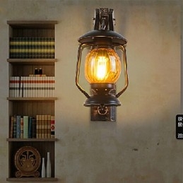 مصابيح حائط 1Lights أنيقة على الطراز الأوروبي الفني
