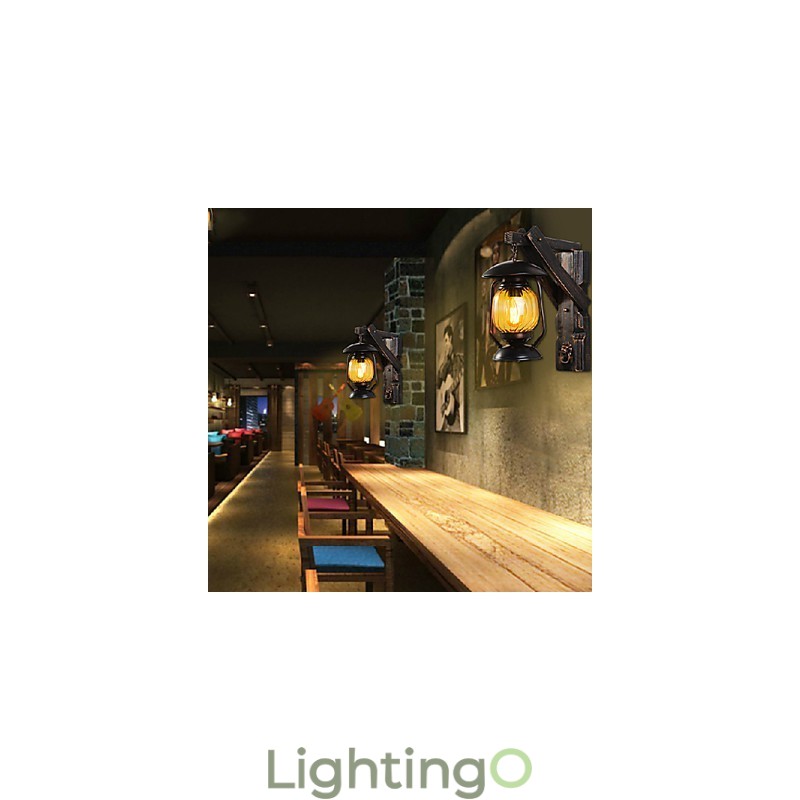 مصابيح حائط 1Lights أنيقة على الطراز الأوروبي الفني
