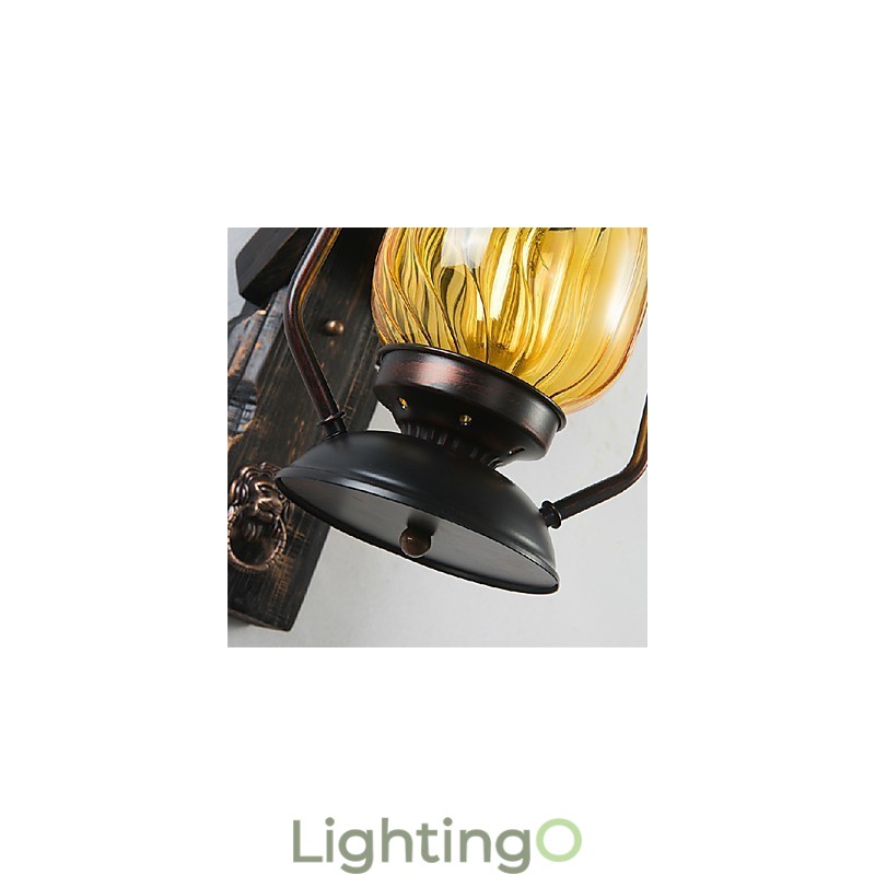 مصابيح حائط 1Lights أنيقة على الطراز الأوروبي الفني