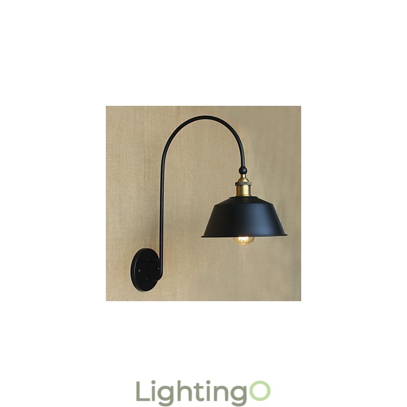 مصباح حائط زخرفي حديدي لغرفة الطعام بتصميم ريفي أمريكي، طراز LOFT، آلات صناعية، طراز Light Wind، فيلا عتيقة، طراز Nostalgic