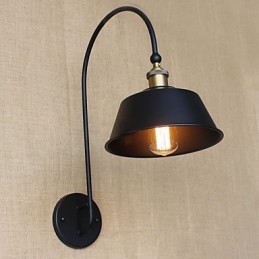مصباح حائط زخرفي حديدي لغرفة الطعام بتصميم ريفي أمريكي، طراز LOFT، آلات صناعية، طراز Light Wind، فيلا عتيقة، طراز Nostalgic