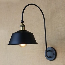 مصباح حائط زخرفي حديدي لغرفة الطعام بتصميم ريفي أمريكي، طراز LOFT، آلات صناعية، طراز Light Wind، فيلا عتيقة، طراز Nostalgic