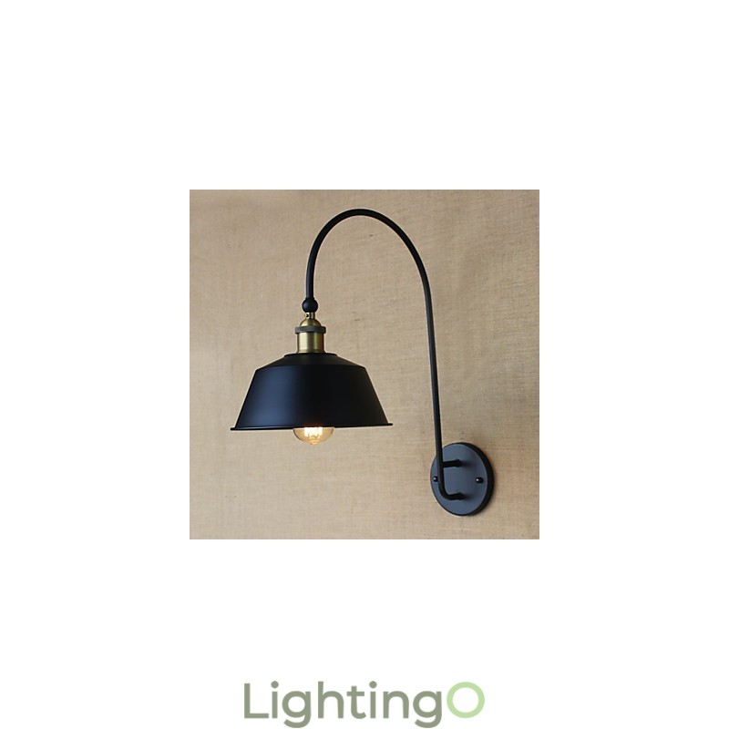 مصباح حائط زخرفي حديدي لغرفة الطعام بتصميم ريفي أمريكي، طراز LOFT، آلات صناعية، طراز Light Wind، فيلا عتيقة، طراز Nostalgic