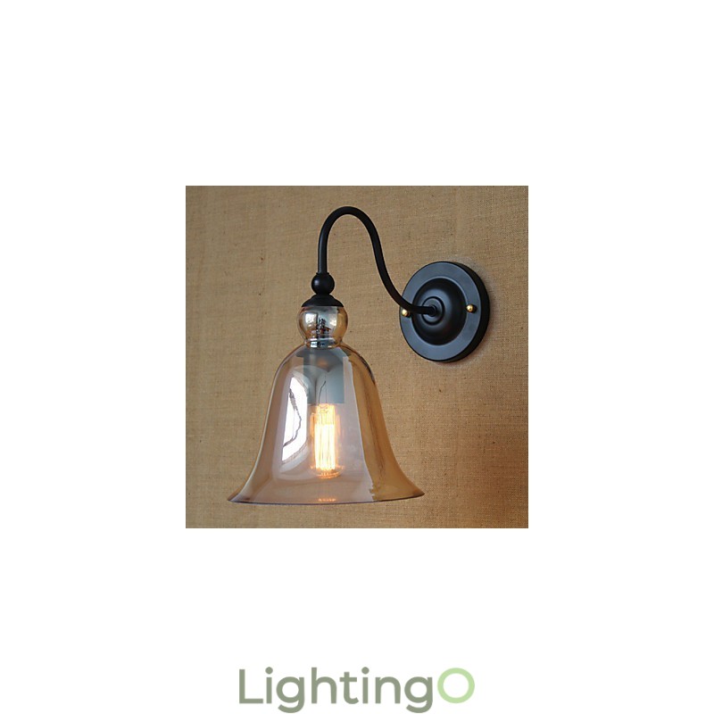 شمعدانات حائط صناعية عتيقة من طراز Loft Vintage Max Country E27