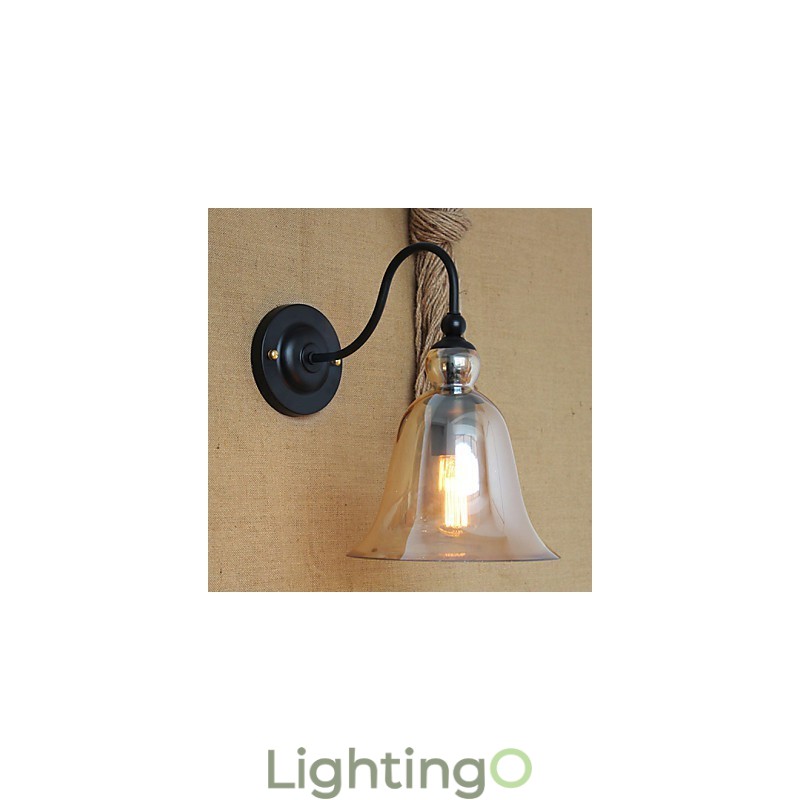 شمعدانات حائط صناعية عتيقة من طراز Loft Vintage Max Country E27