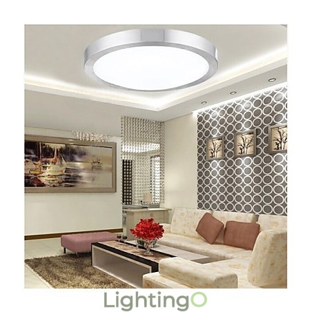 مصابيح مدمجة بتصميم دائري بسيط وعصري بقطر 29 سم مصابيح مدمجة بتصميم دائري بسيط وعصري بقطر 29 سم