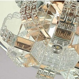 مصباح سقف كريستالي كشاف SMD 3 وات مصباح إبداعي يمتص ضوء القبة